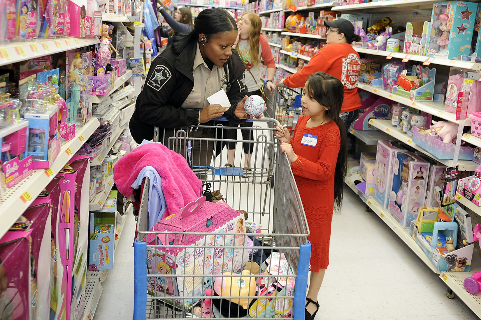 Cops & Kids Christmas shopping